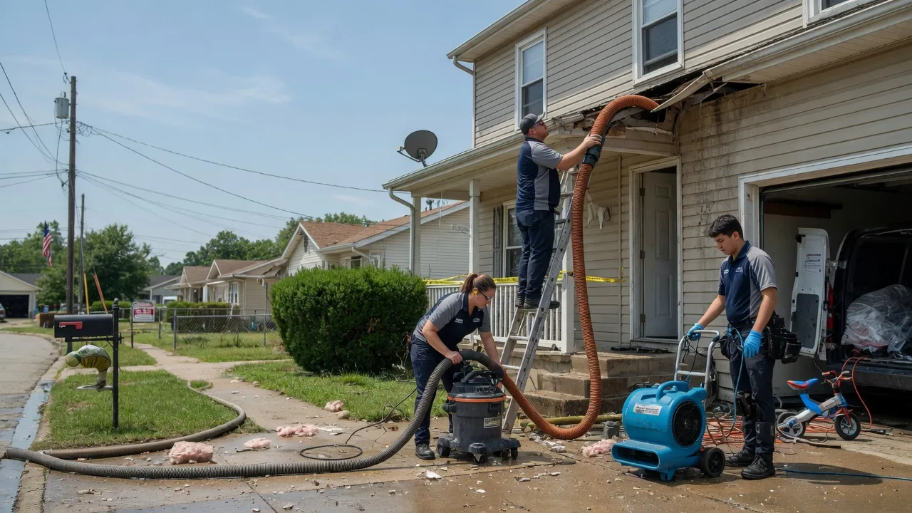 Water Damage Restoration in Illinois City, IL near me